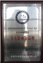 十大影響力品牌